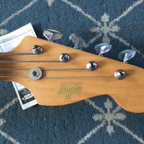 Hondo II Bass circa 1980's Black image 6