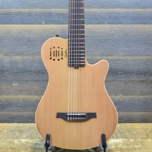 Godin Multiac Nylon Encore 7 Natural SG SF Electro Classical Guitar w Bag 17085139 Reverb