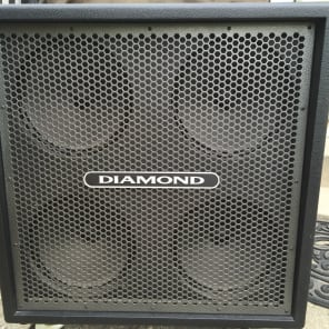 Diamond Phantom Amplifier Black with matching 4x12 Straight Cabinet image 2