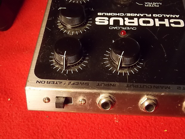 ELECTRO HARMONIX POLYCHORUS PEDAL ORIGINAL 1990's BIG BOX