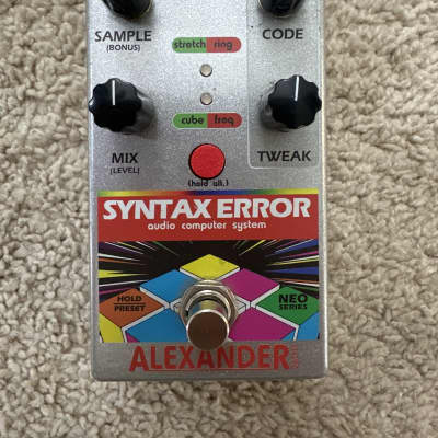 Reverb.com listing, price, conditions, and images for alexander-pedals-syntax-error