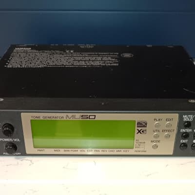 Yamaha MU50 Tone Generator 1995 - black image 1