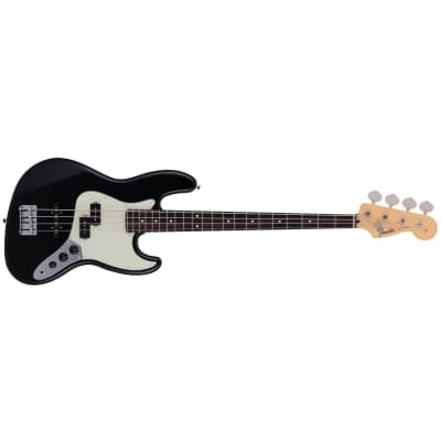 ベース Fender Japan Hybrid II Jazz Bass Black Fender made in JAPAN Hybrid II Jazz Bass Maple Fingerboard