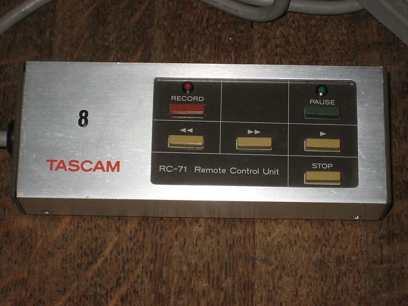 TASCAM RC-71 F/ TEAC RC-70 Remote for 32, 34, 34B, 38, 42, 44, 48, 3440  Models & Others