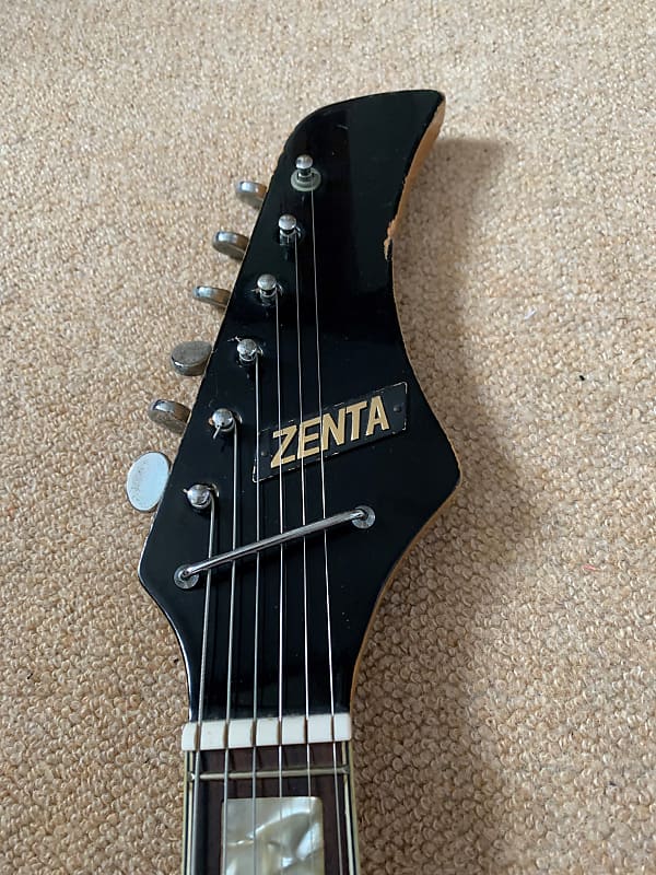 Zenta 1960's Guitar Japan SUNBURST | Reverb