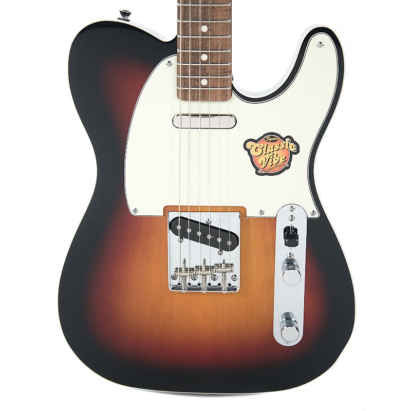 ギター Squier Fender Classic Telecaster Custom Squier CV 60s Custom Tele 3-SB – United States