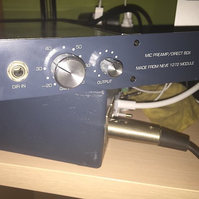 Neve Mic preamp 1272 original Rupert Neve 1960s racked by