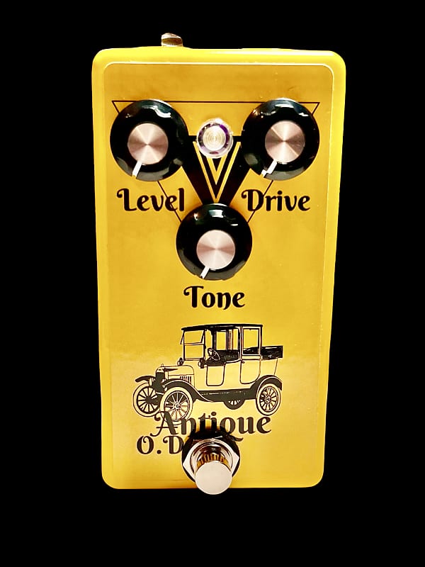 Clone Boss Super Overdrive SD-1 WAZA with more gain mod and  channel switching 2022 Yellow image 1