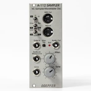 Doepfer A-112 SAMPLER Voltage Controlled Sampler / Wavetable Oscillator