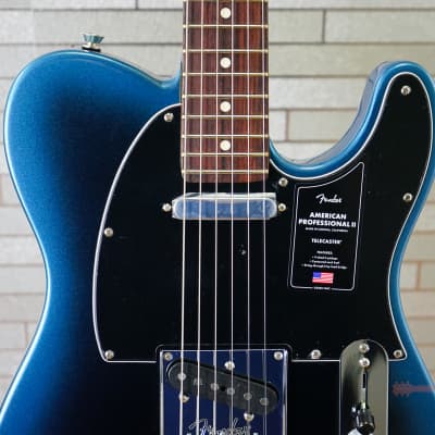 Fender American Professional II Telecaster with Rosewood Fretboard - Dark Night image 4