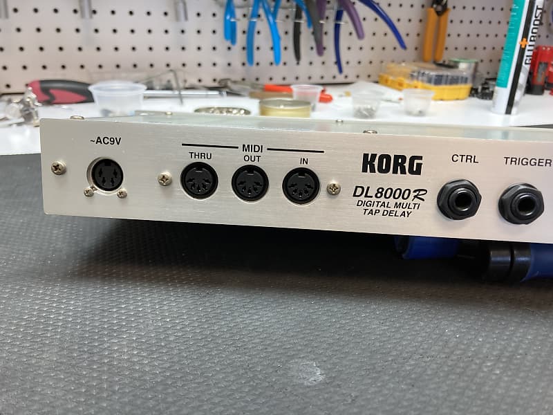 Korg DL8000r Stereo Multi-tap Digital Delay