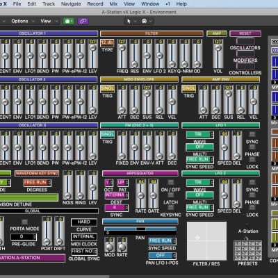 Virtual NOVATION A-STATION editor / programmer - LOGIC v4 - X