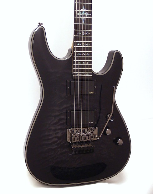 Schecter Damien Elite-6 FR - Dark Metallic Blue | Sweetwater