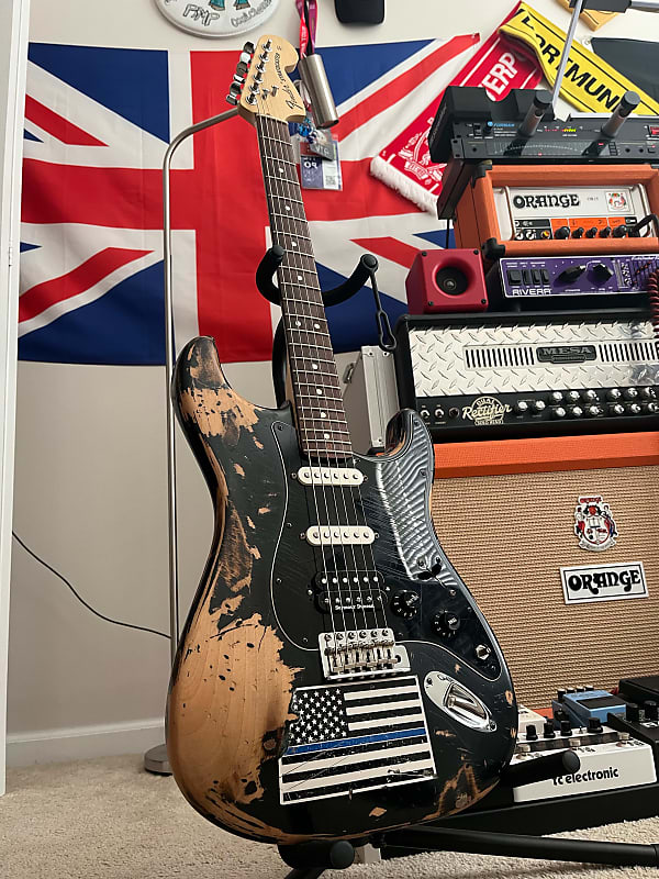 Fender Highway One Stratocaster. USA made. Custom relic. Reverb