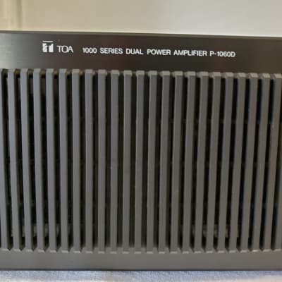 【1875】 TOA P-80DH DUAL POWER AMPLIFIER パワ－アンプ 120W×2ch－H (P-120DH) | TOA株式会社