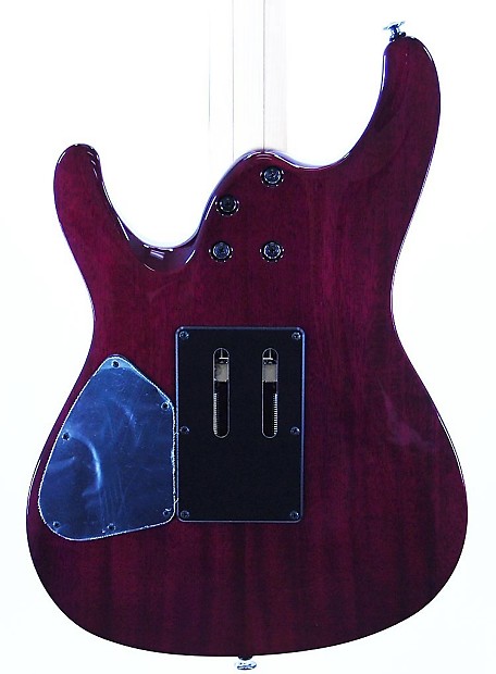 【超特価】 S Prestige S5570Q Ibanez Series Purple Dark Guitar Electric ギター