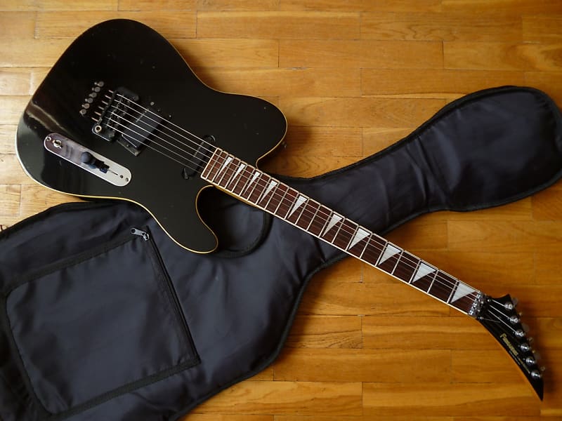 Fernandes TEJ-85 Telecaster Active MIJ 1986 Black | Reverb