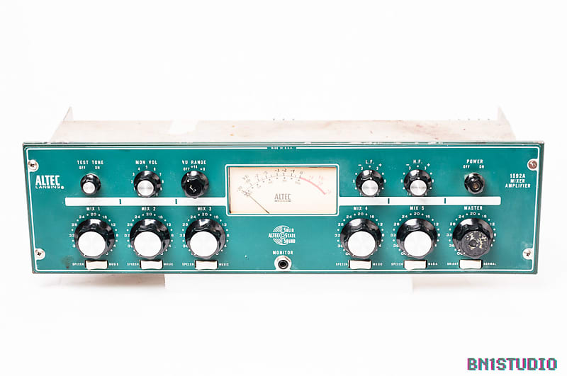 Altec Lansing 1592A Mixer Preamplifier | Reverb