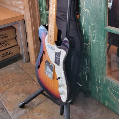 2023 Fender Vintera II 60's Telecaster Thinline Semi Hollow 3 Color Sunburst w/ Deluxe Bag ***New Demo! image 5
