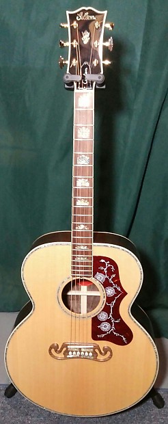 Gibson SJ-200 Custom Limited Edition 2013 Nitro/Antique Natural image 1