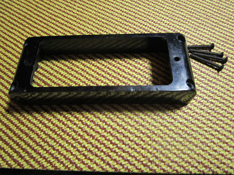 '60’s Gibson Mini Humbucker bridge p'up ring Black Sheraton Reverb