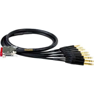 Mogami Gold 8-Channel DB25 to 1/4" TRS Analog Snake Cable (20’) image 3