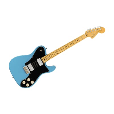 American Professional II Telecaster Deluxe MN Miami Blue Fender image 1