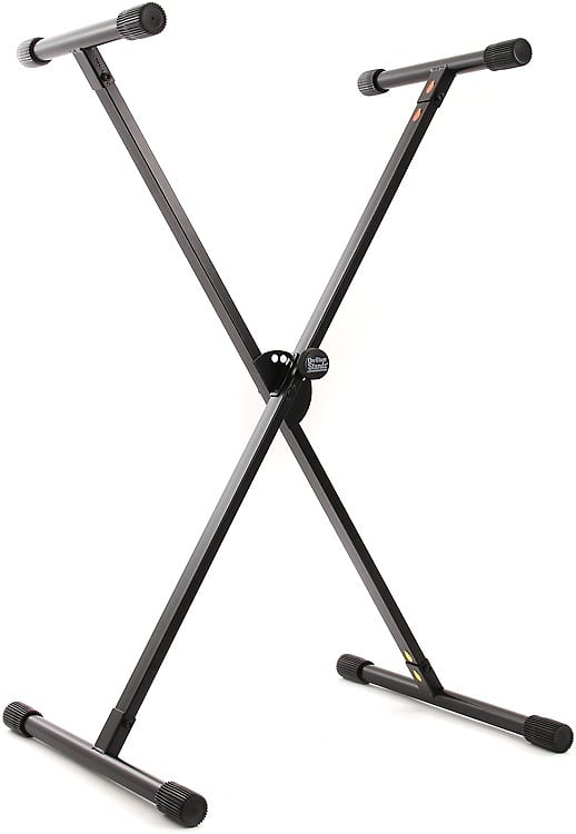 On-Stage KS8190X Bullet-Nose Keyboard Stand with Lok-Tight Attachment image 1