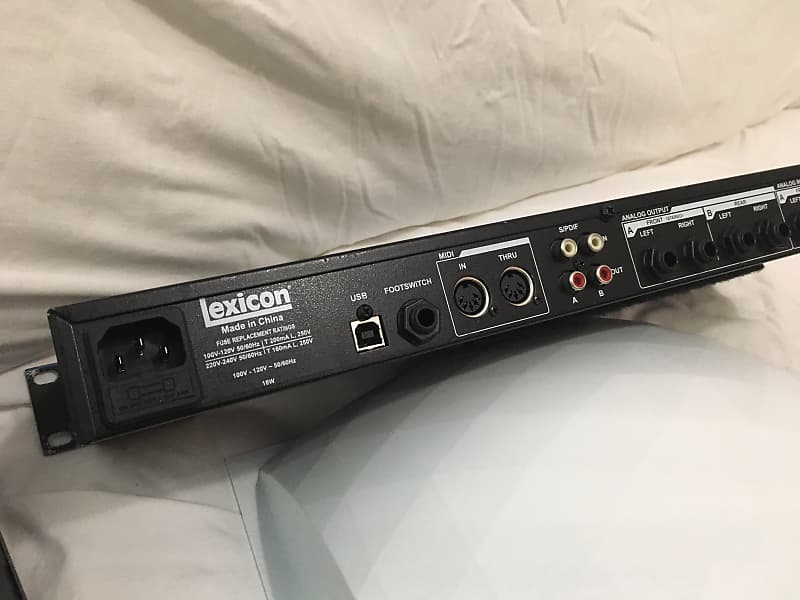 Lexicon MX400XL Dual Stereo / Surround Reverb Effects Processor | Reverb