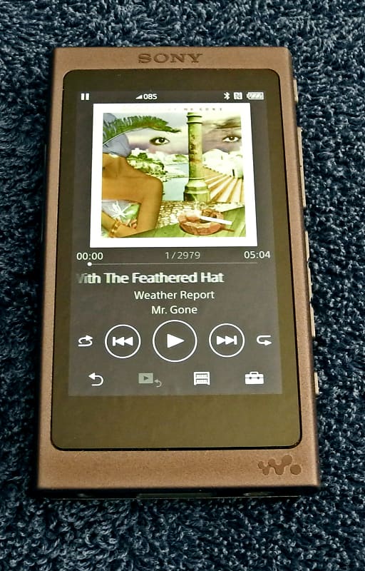 Sony NWA45 Walkman High Resolution Music Player w/Bluetooth, Reverb