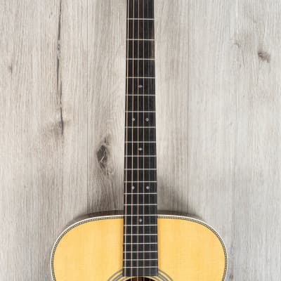Martin OM-28E Acoustic Electric Guitar, Rosewood Back & Sides, Sitka Spruce Top image 19