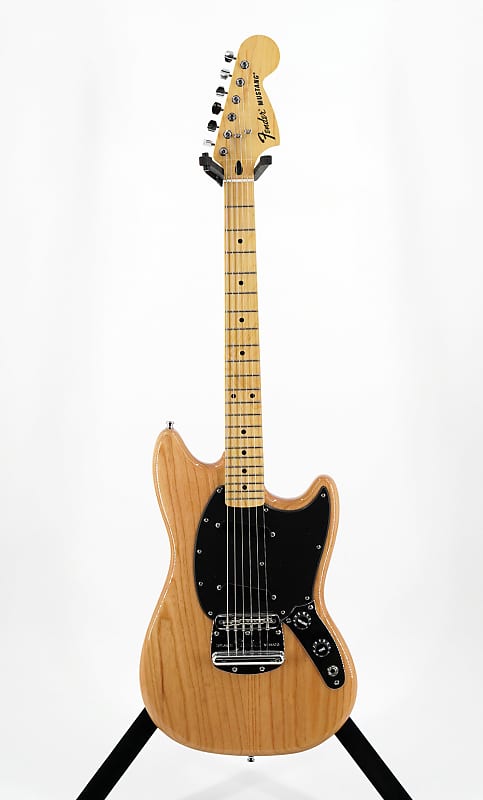 Fender Ben Gibbard Mustang Electric Guitar - Natural image 1