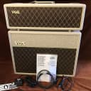 Vox AC30HWH Hand-Wired 2-Channel 30W Guitar Tube Head w/ V212HWX 2x12" Cabinet + Footswitch & Cover