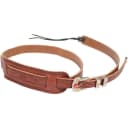 Gretsch Tooled Vintage Leather Guitar Strap - Russet