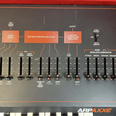 Vintage 1970s ARP Axxe Analog Synth Synthesizer Keyboard image 4