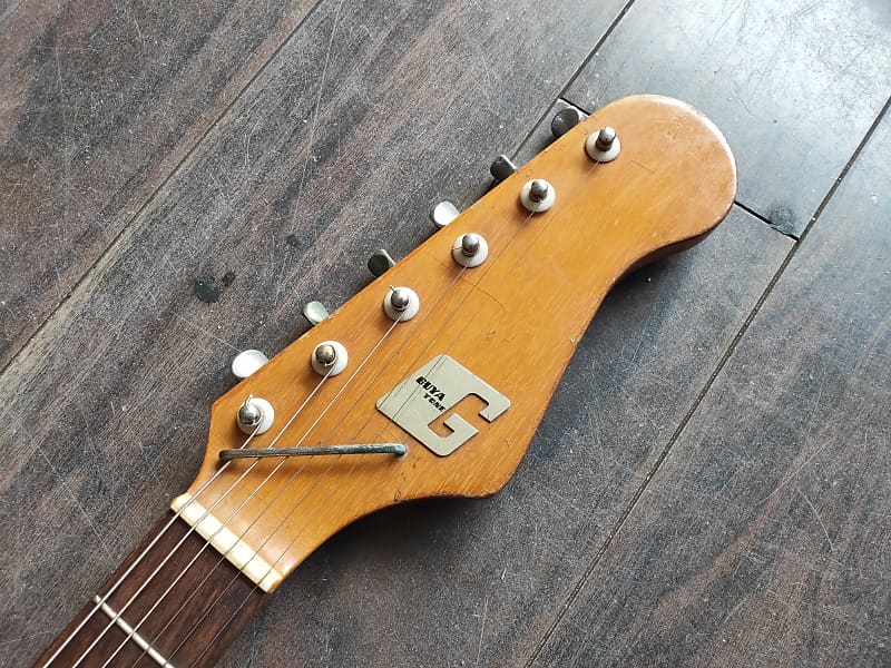 1960's Guyatone LG-65T Vintage Electric Guitar (Sunburst 1960's Guyatone LG-65T Vintage Electric Guitar (Sunburst