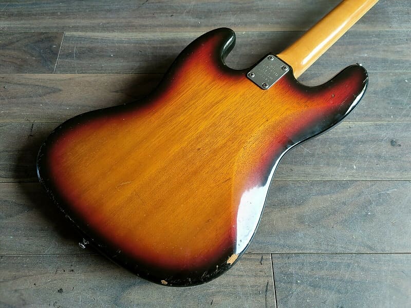 1970's Westminster Japan (Matsumoku) Sunburst Jazz Bass | Reverb