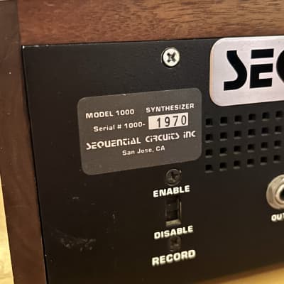 Sequential Circuits Prophet 5 rev 3 1983 original vintage USA SCI image 11