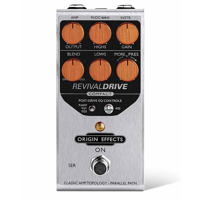 Origin Effects RevivalDRIVE Compact Overdrive Pedal image 1