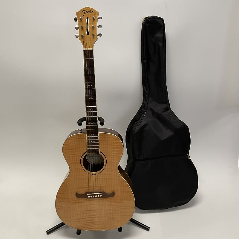 Fender FA-Series FA-235E Acoustic Electric Guitar Concert Natural with Soft  Case