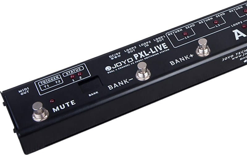 JOYO PXL-LIVE プログラマブルスイッチャー MIDI対応 JOYO PXL-LIVE プログラマブルスイッチャー MIDI対応
