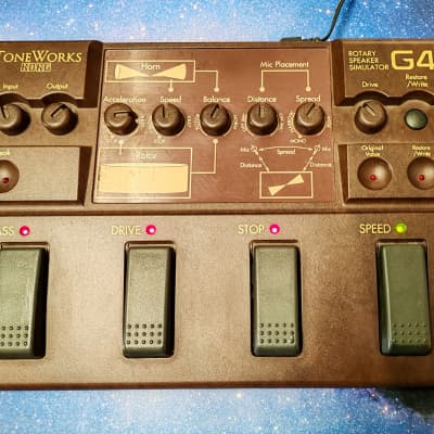 Korg Toneworks G4 - Pedal on ModularGrid
