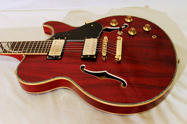 Greg bennett store semi hollow guitar