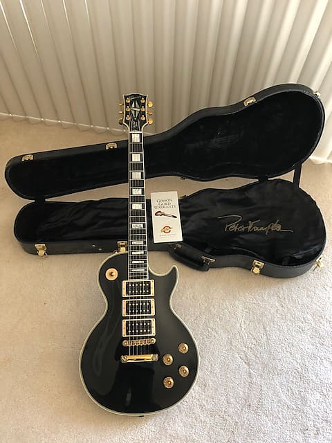 Gibson Peter Frampton Signature Les Paul 2005 Black,only played a few times image 1