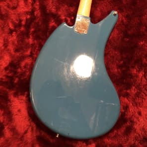 c.1969 Yamaha SG-2C “Flyng Banana” MIJ Vintage Guitars “Aqua Blue” image 7