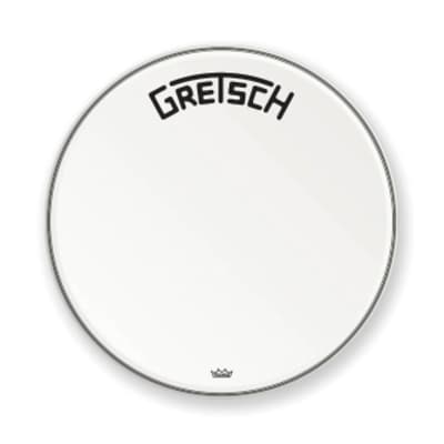 Gretsch GRDHCW24B Broadkaster Logo Coated Bass Drum Head - 24