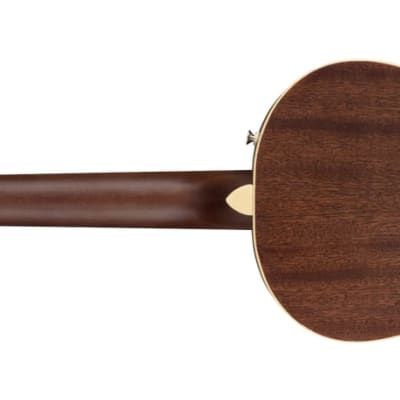 Fender Sonoran Mini Acoustic Guitar, Natural w/bag WN image 4