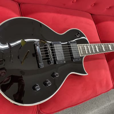 ESP LTD EC-1000S Fluence Electric Guitar 2021 - Black with Gator TSA ATA Molded Case image 4