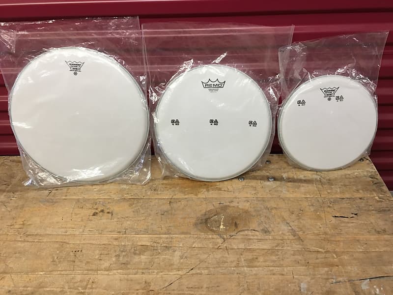 Remo Vintage Ambassador Coated Drum Heads 10"/12"/14" Reverb