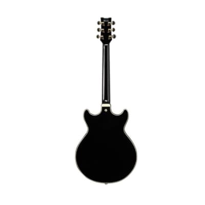 Ibanez AMH90 AM Series Artcore 6-String Electric Guitar (Black) image 4